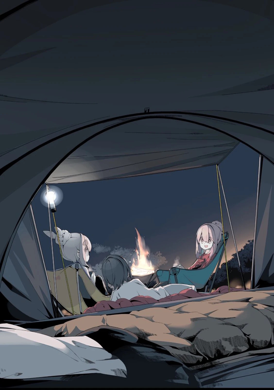 Laid-Back Camp Chapter 95 - 6