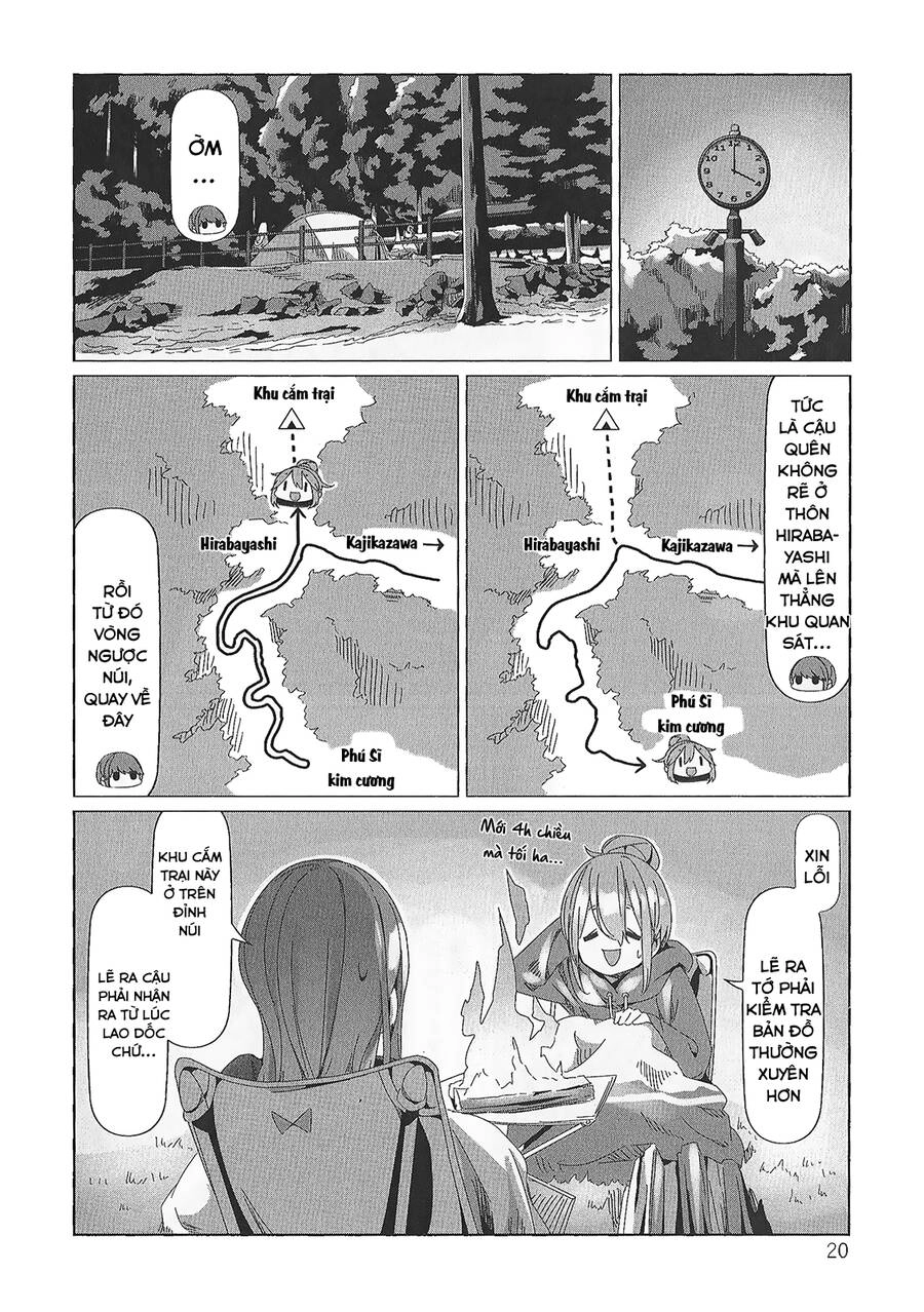 Laid-Back Camp Chapter 75.6 - 20