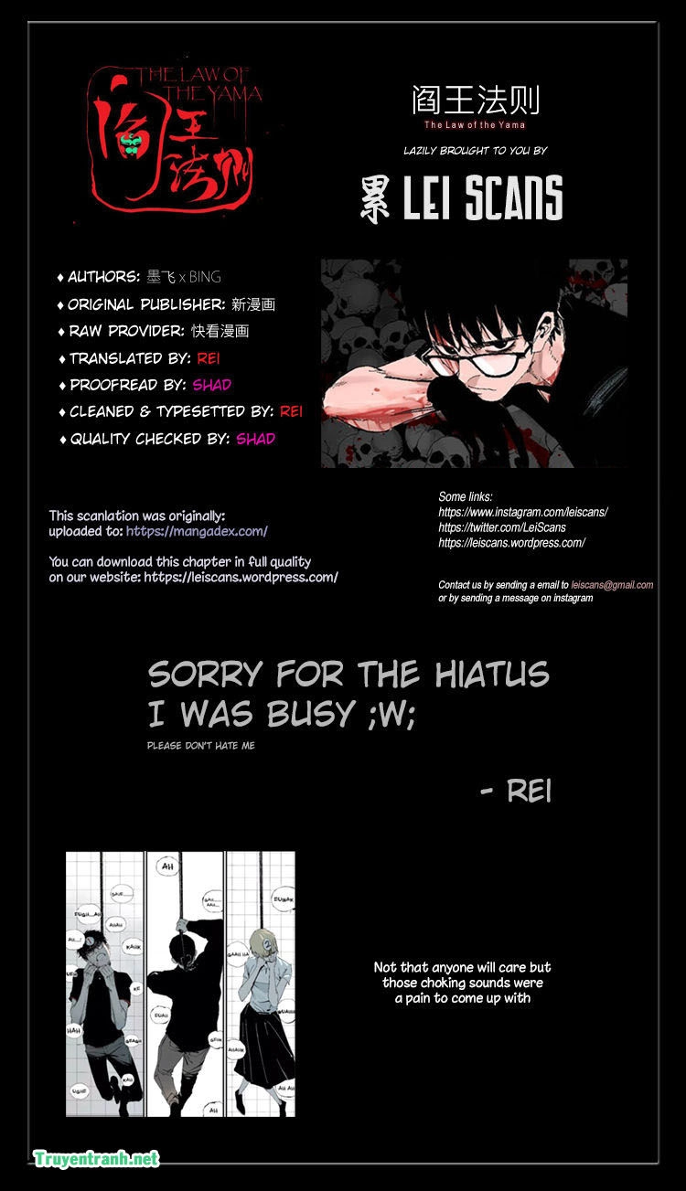 The Law Of The Yama Chapter 9 - 12