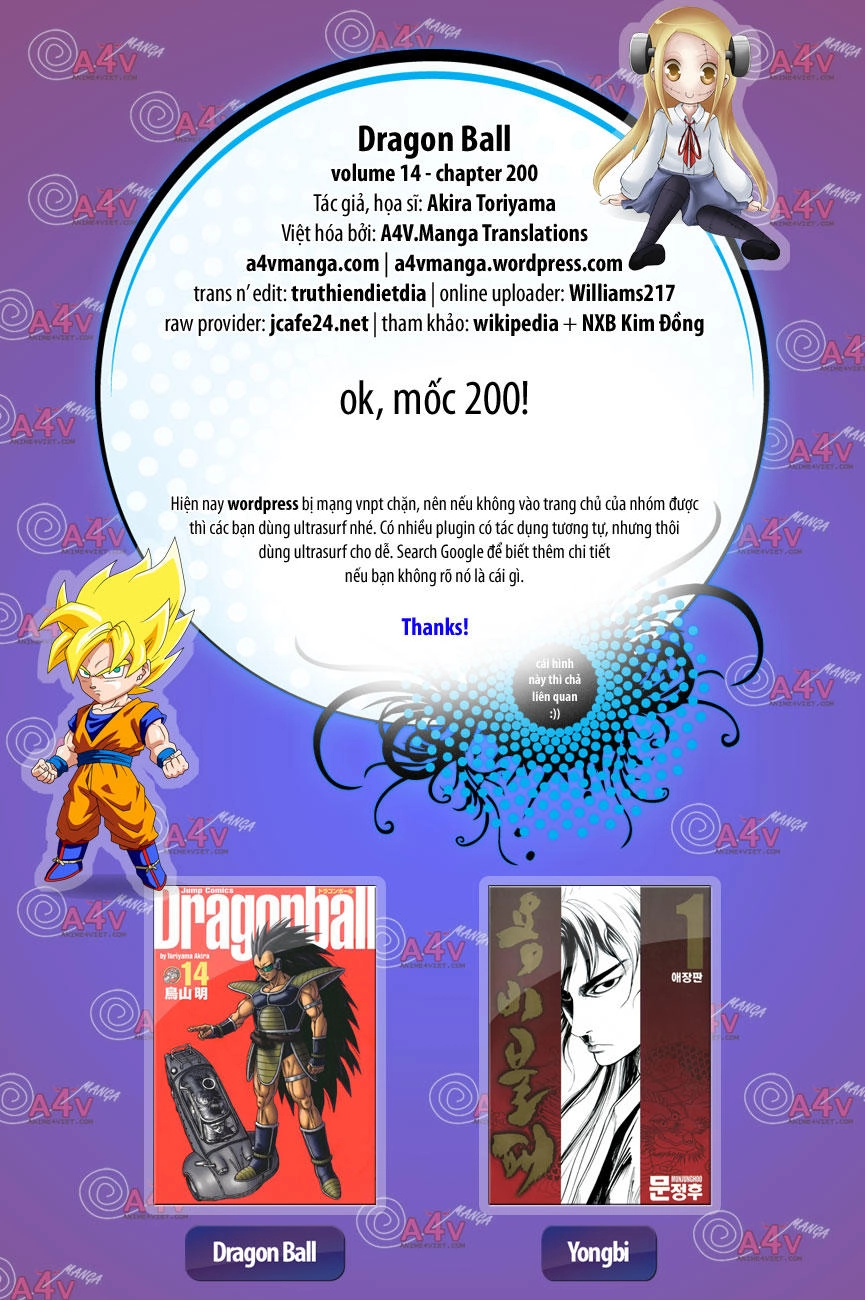 7 Viên Ngọc Rồng Chapter 200 - 1