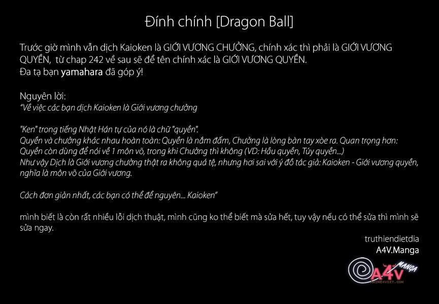 7 Viên Ngọc Rồng Chapter 243 - 1