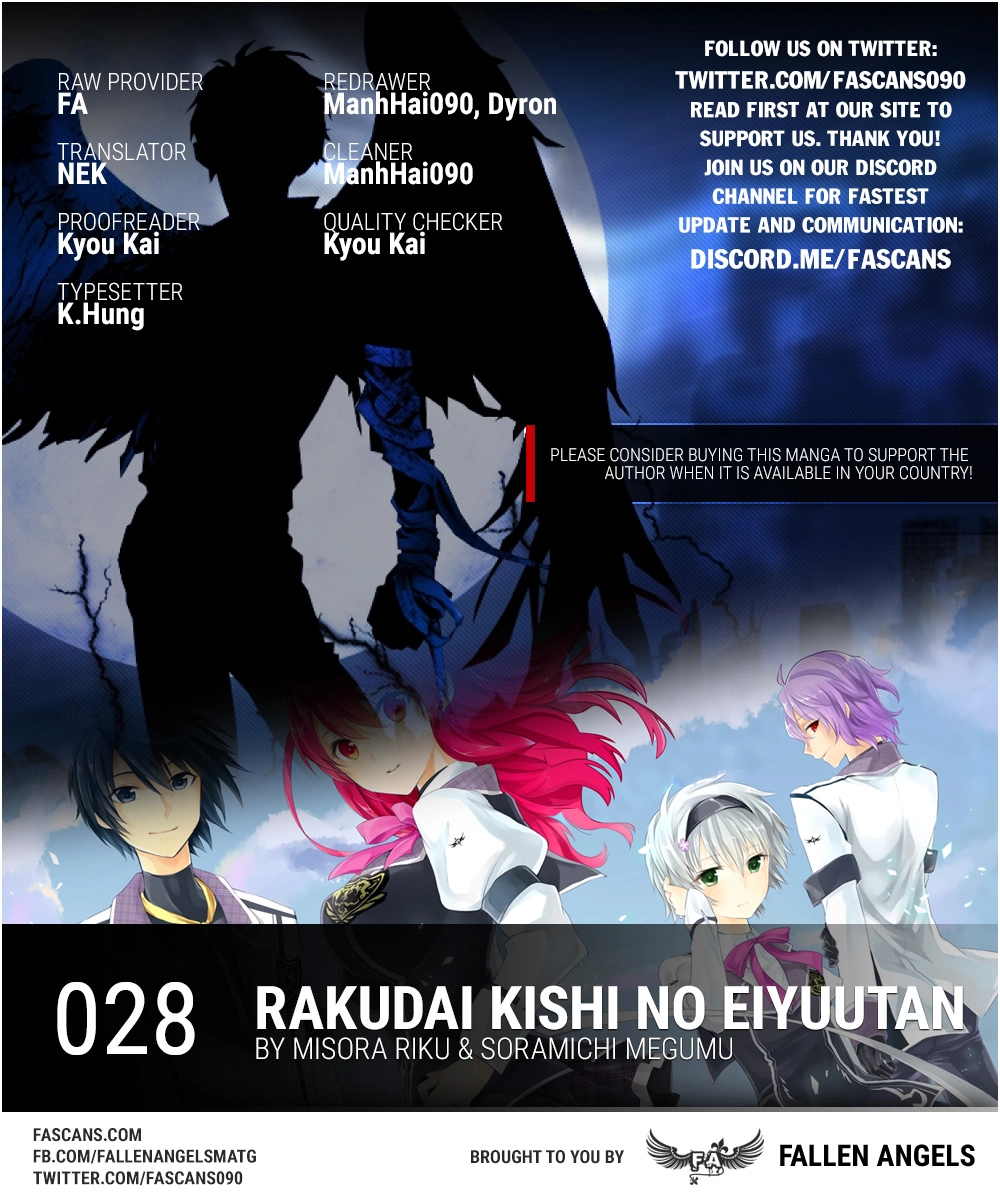 Rakudai Kishi No Eiyuutan Chapter 28 - 1