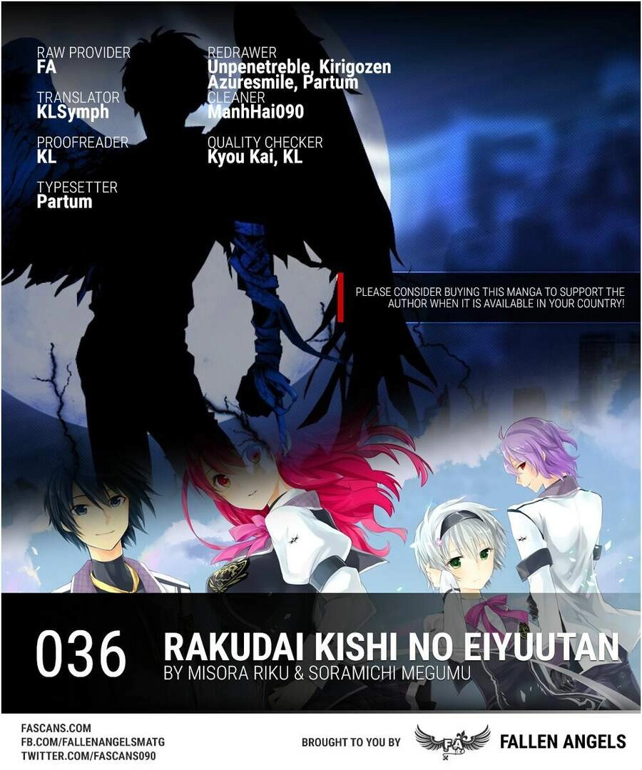 Rakudai Kishi No Eiyuutan Chapter 36 - 45