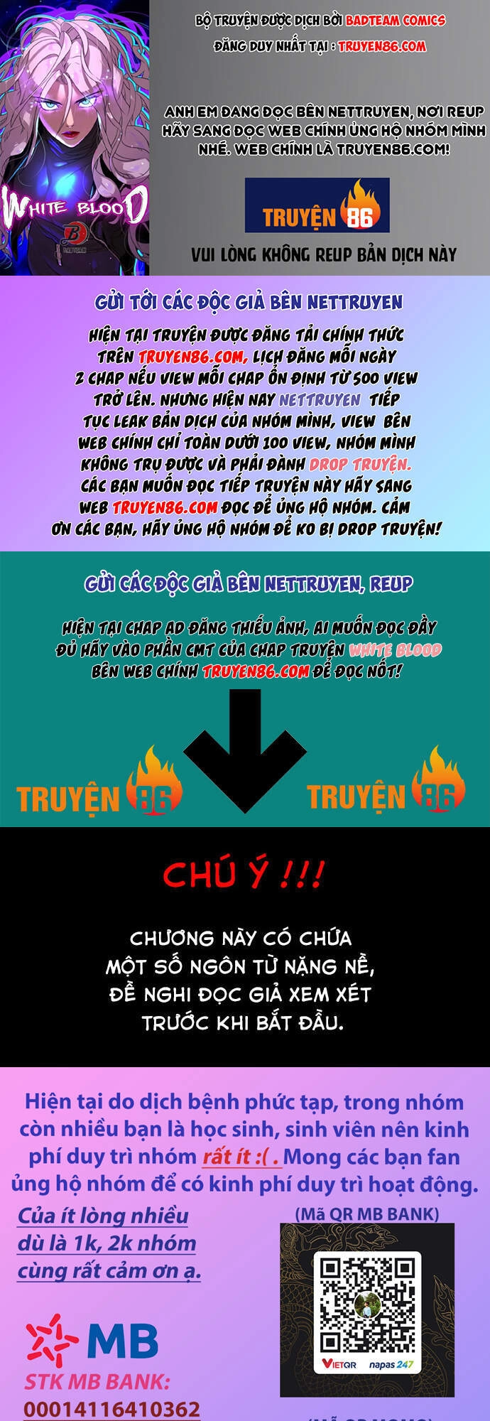 Máu Trắng Chapter 61 - 1