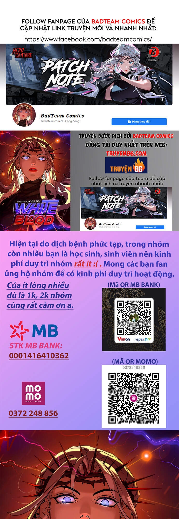 Máu Trắng Chapter 85 - 1