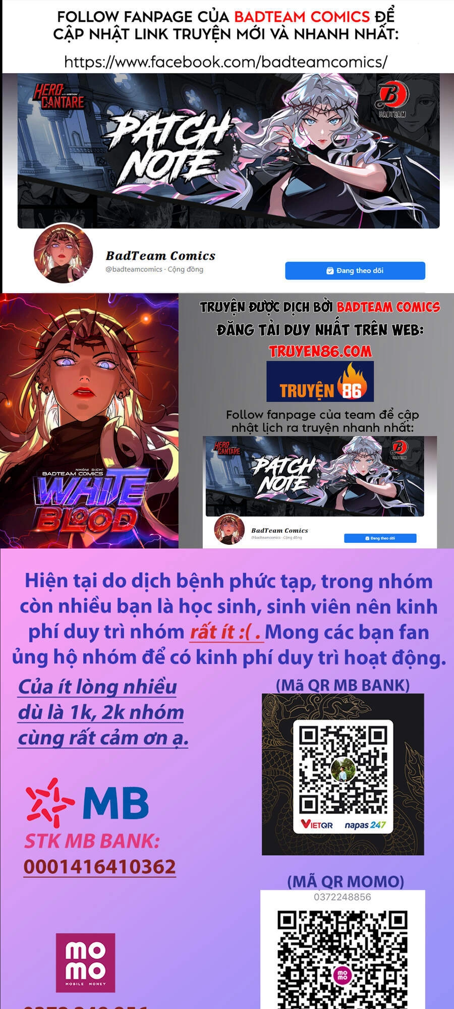 Máu Trắng Chapter 88 - 1