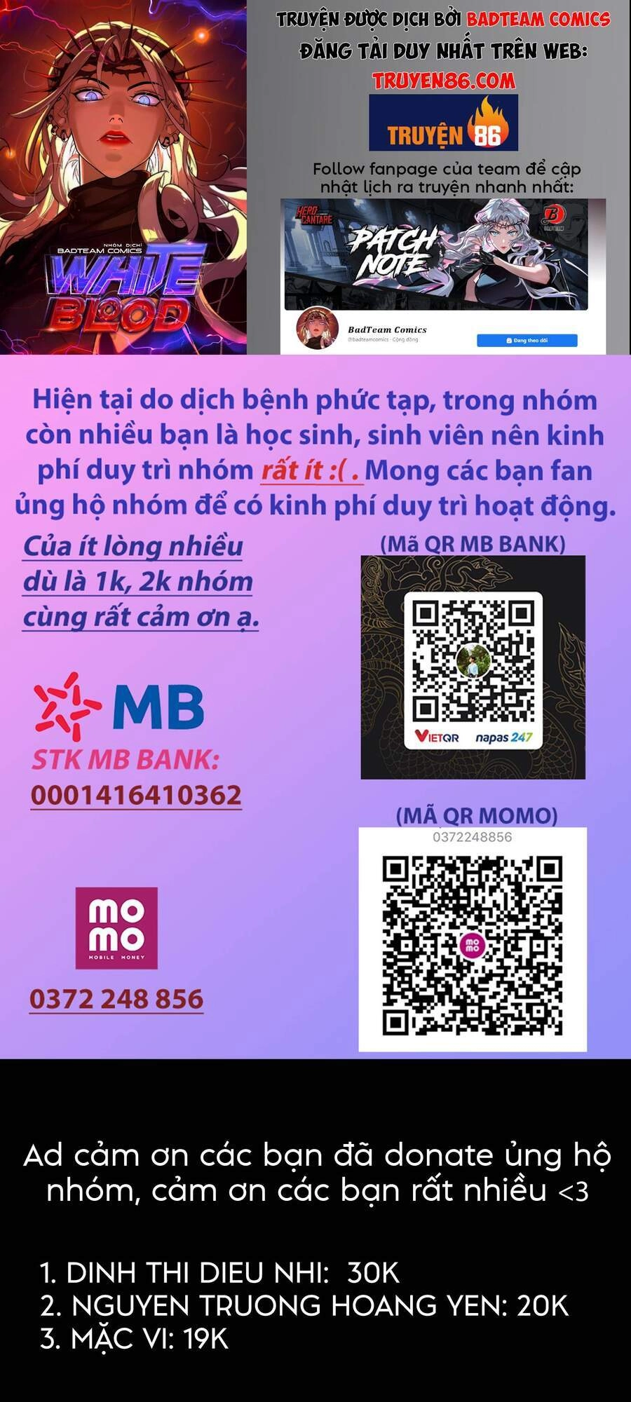 Máu Trắng Chapter 88.5 - 1