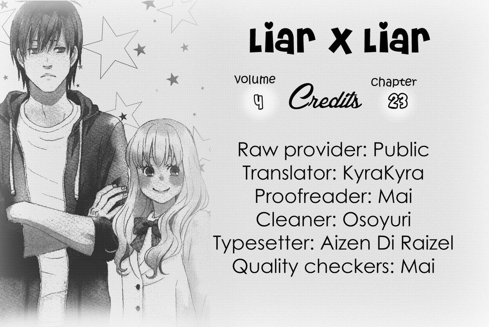 Liar X Liar Chapter 23 - 26