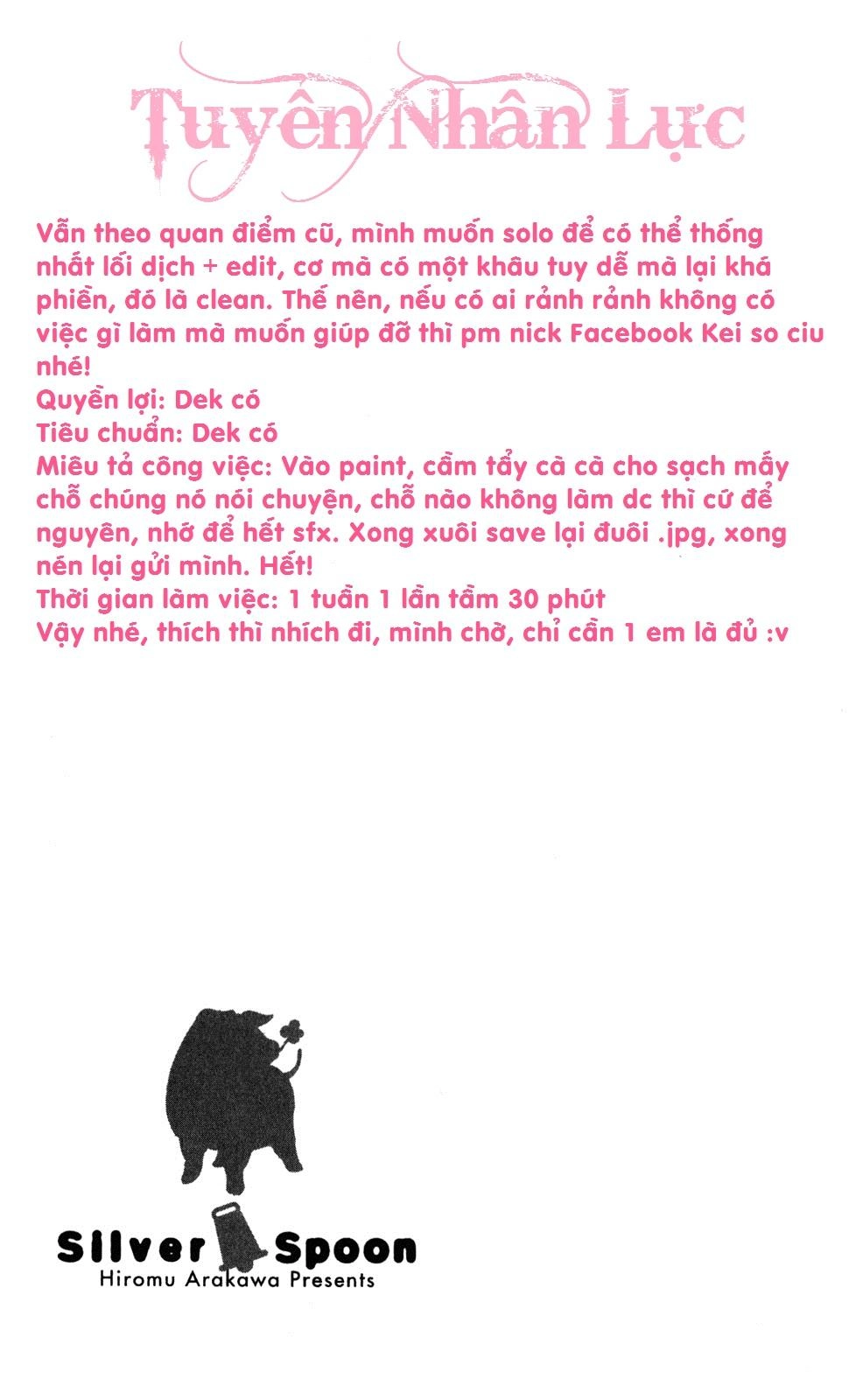 Gin No Saji Chapter 20 - 22