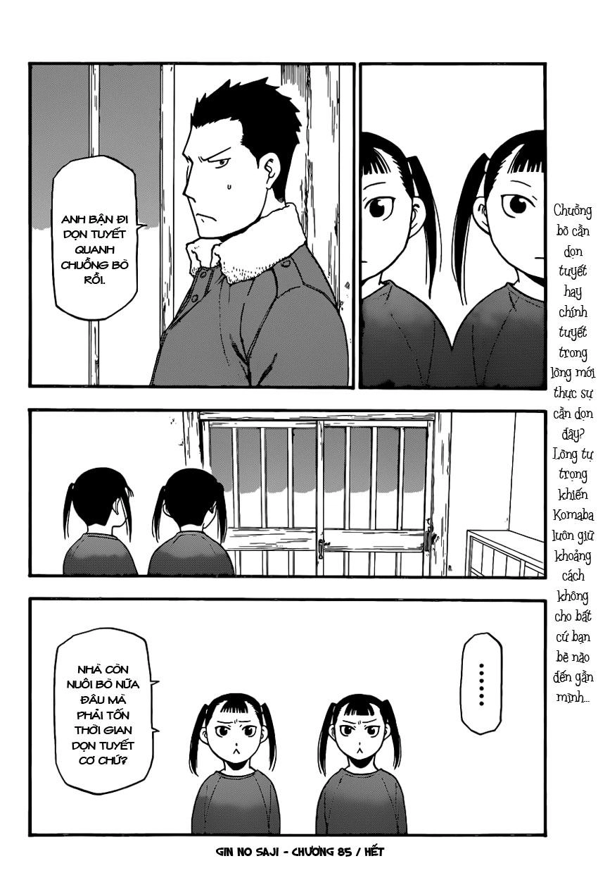 Gin No Saji Chapter 85 - 19