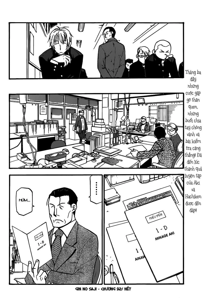 Gin No Saji Chapter 92 - 20