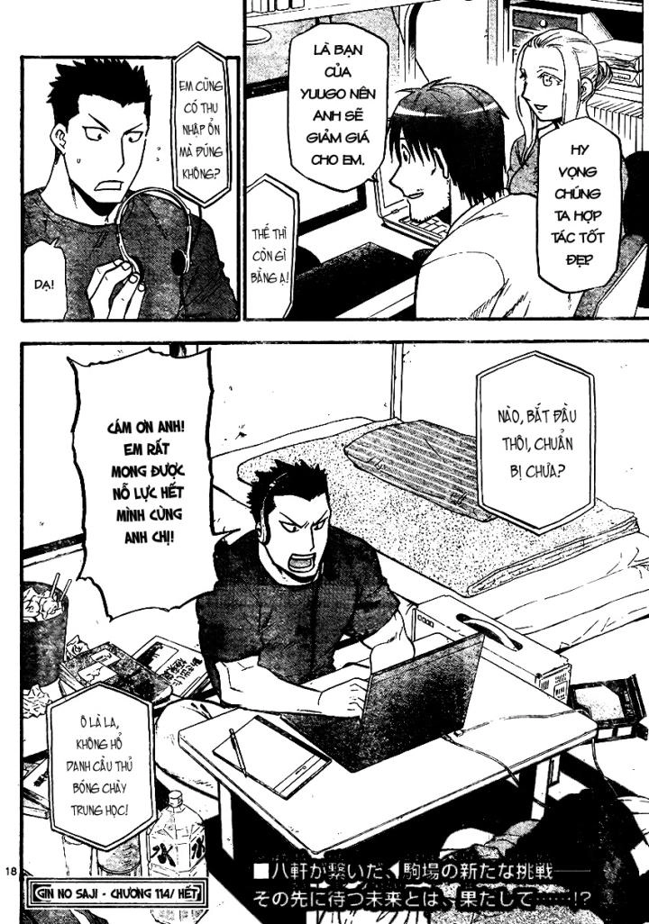 Gin No Saji Chapter 114 - 19