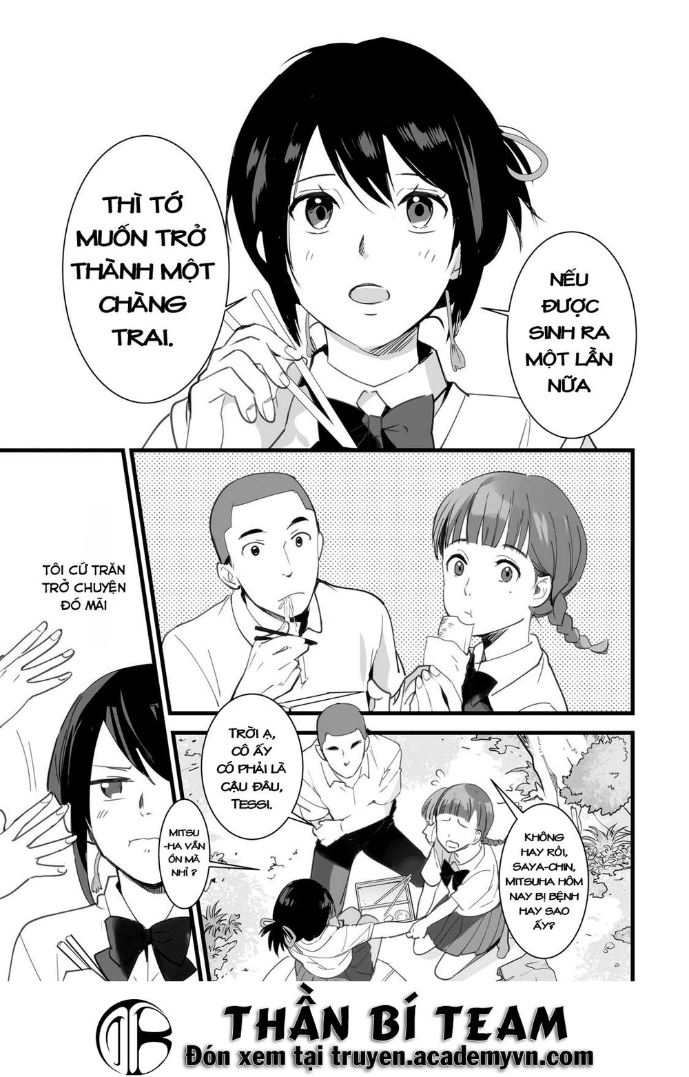 Your Name - Tên Bạn Là Gì? Chapter 1 - 9