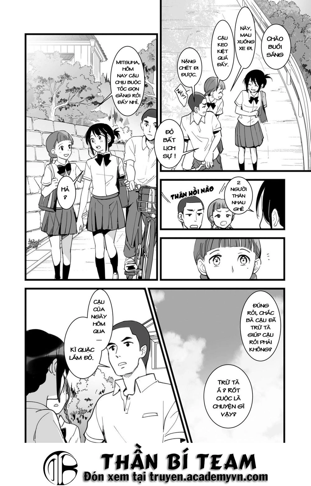 Your Name - Tên Bạn Là Gì? Chapter 1 - 26