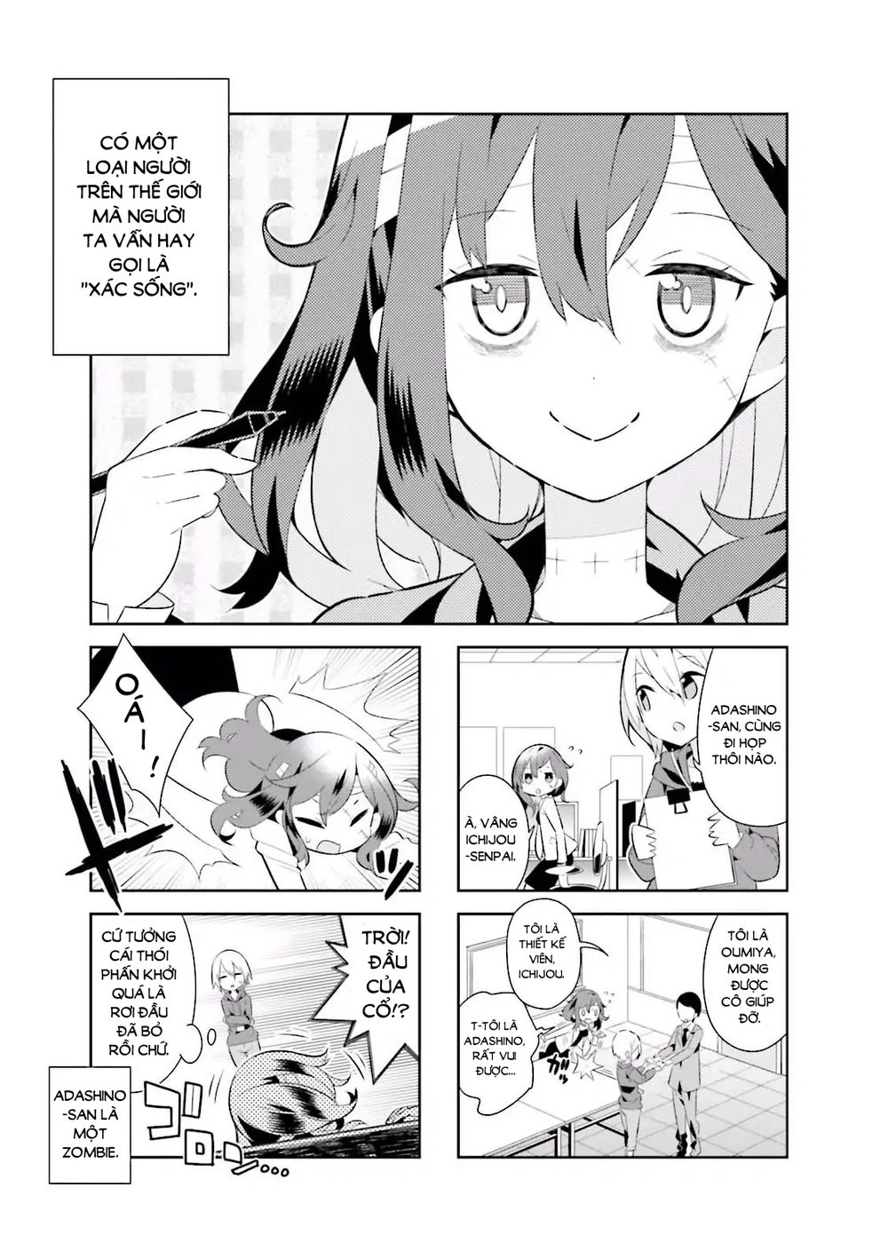 Adashino-San Wa Sude Ni Shinderu Chapter 4 - 2