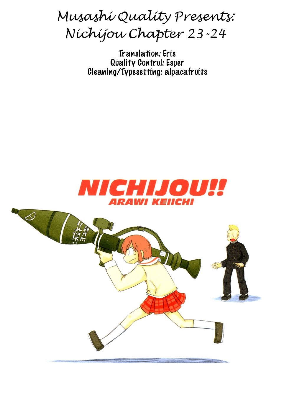 Nichijou Chapter 24 - 1