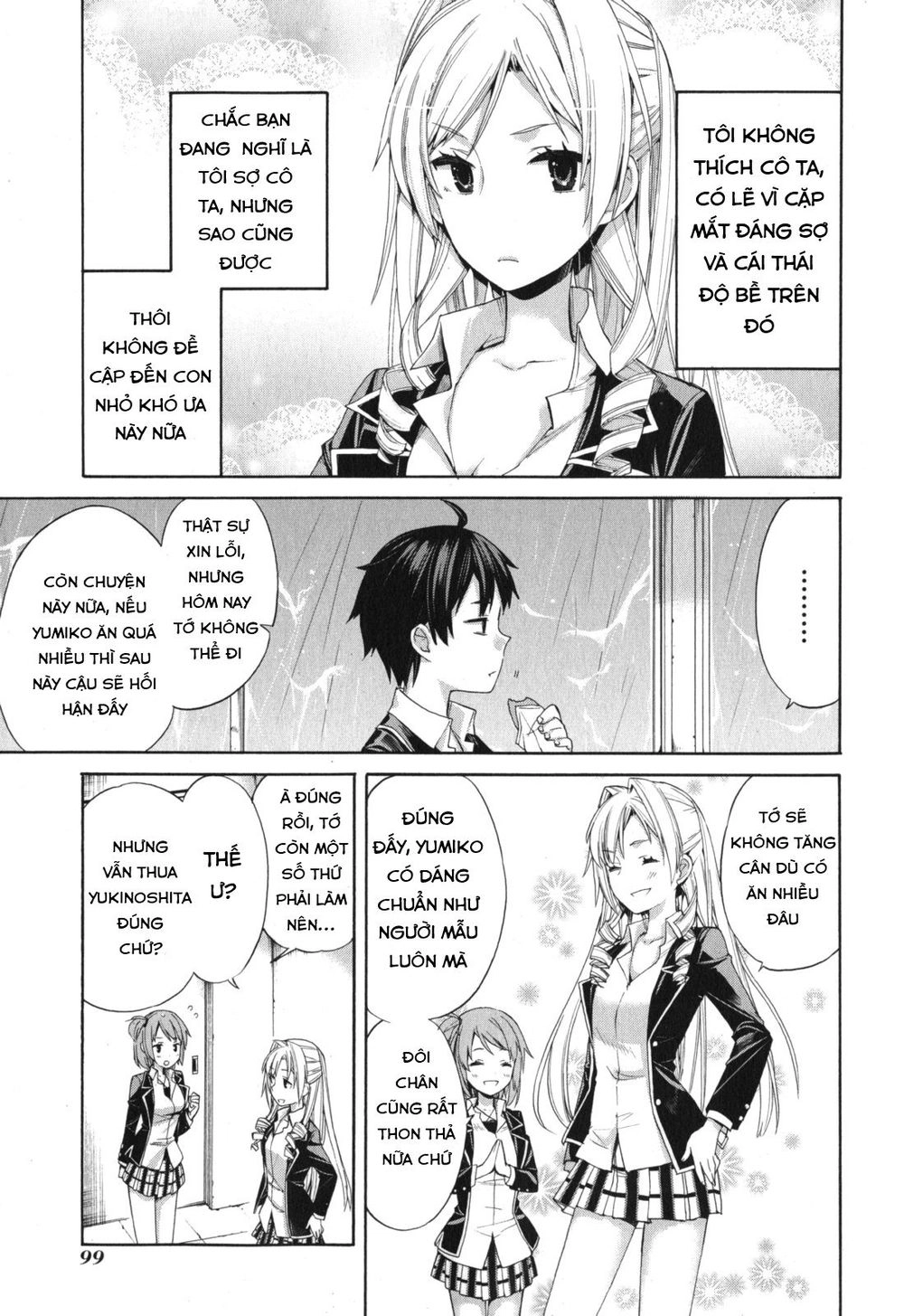 Chuyện Tình Thanh Xuân Bi Hài Của Tôi Quả Nhiên Là Sai Lầm Chapter 3 - 5