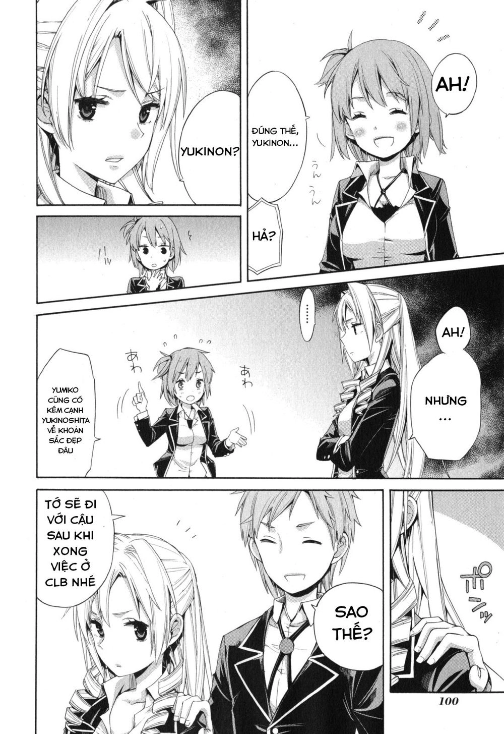 Chuyện Tình Thanh Xuân Bi Hài Của Tôi Quả Nhiên Là Sai Lầm Chapter 3 - 6