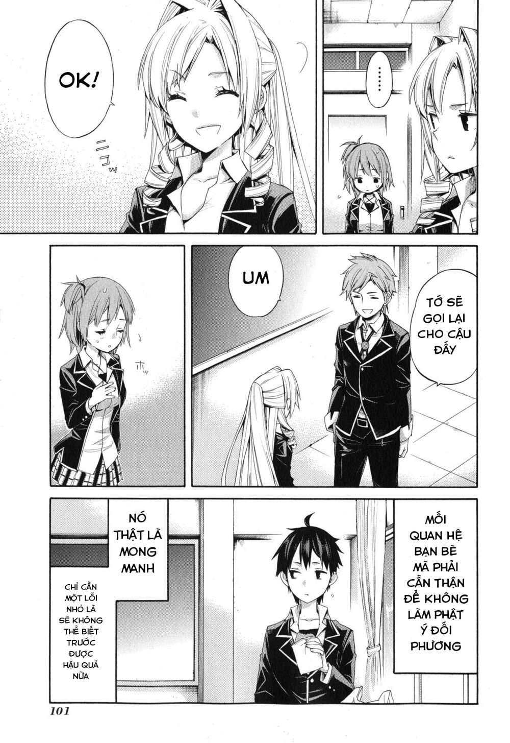 Chuyện Tình Thanh Xuân Bi Hài Của Tôi Quả Nhiên Là Sai Lầm Chapter 3 - 7