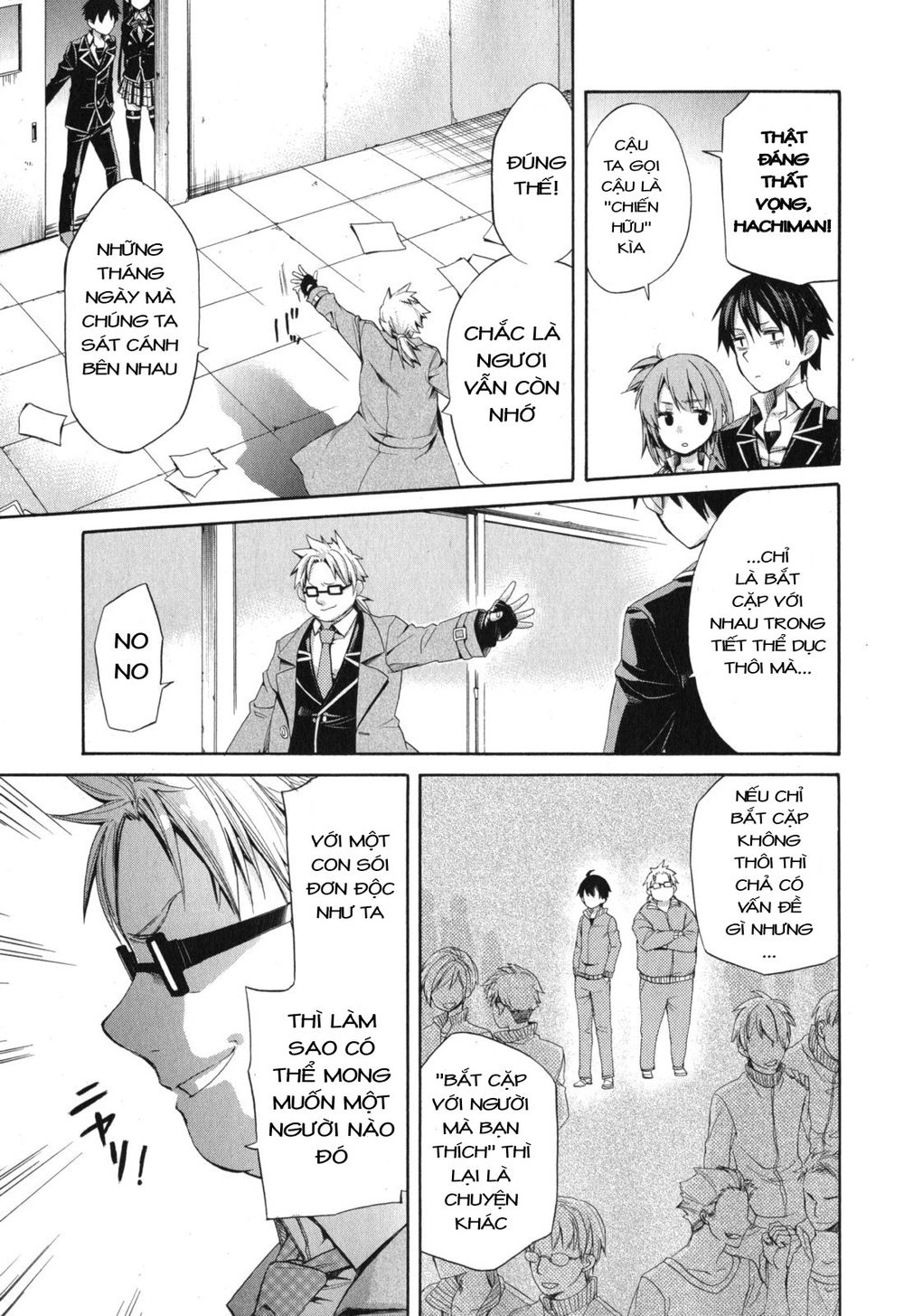 Chuyện Tình Thanh Xuân Bi Hài Của Tôi Quả Nhiên Là Sai Lầm Chapter 4 - 8