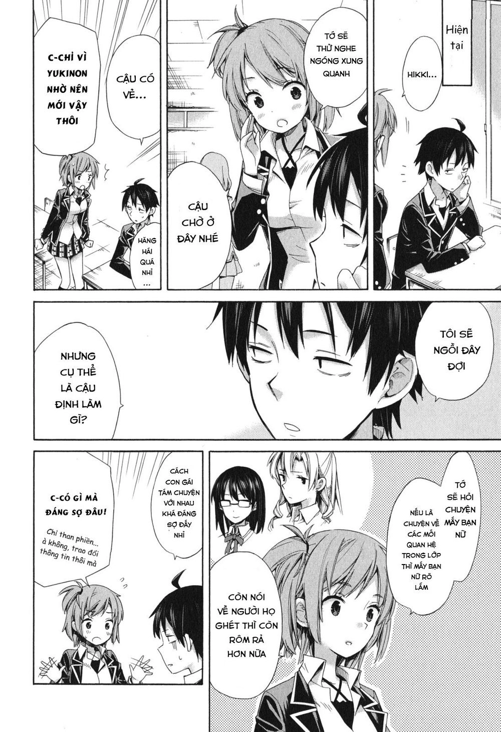 Chuyện Tình Thanh Xuân Bi Hài Của Tôi Quả Nhiên Là Sai Lầm Chapter 9 - 11