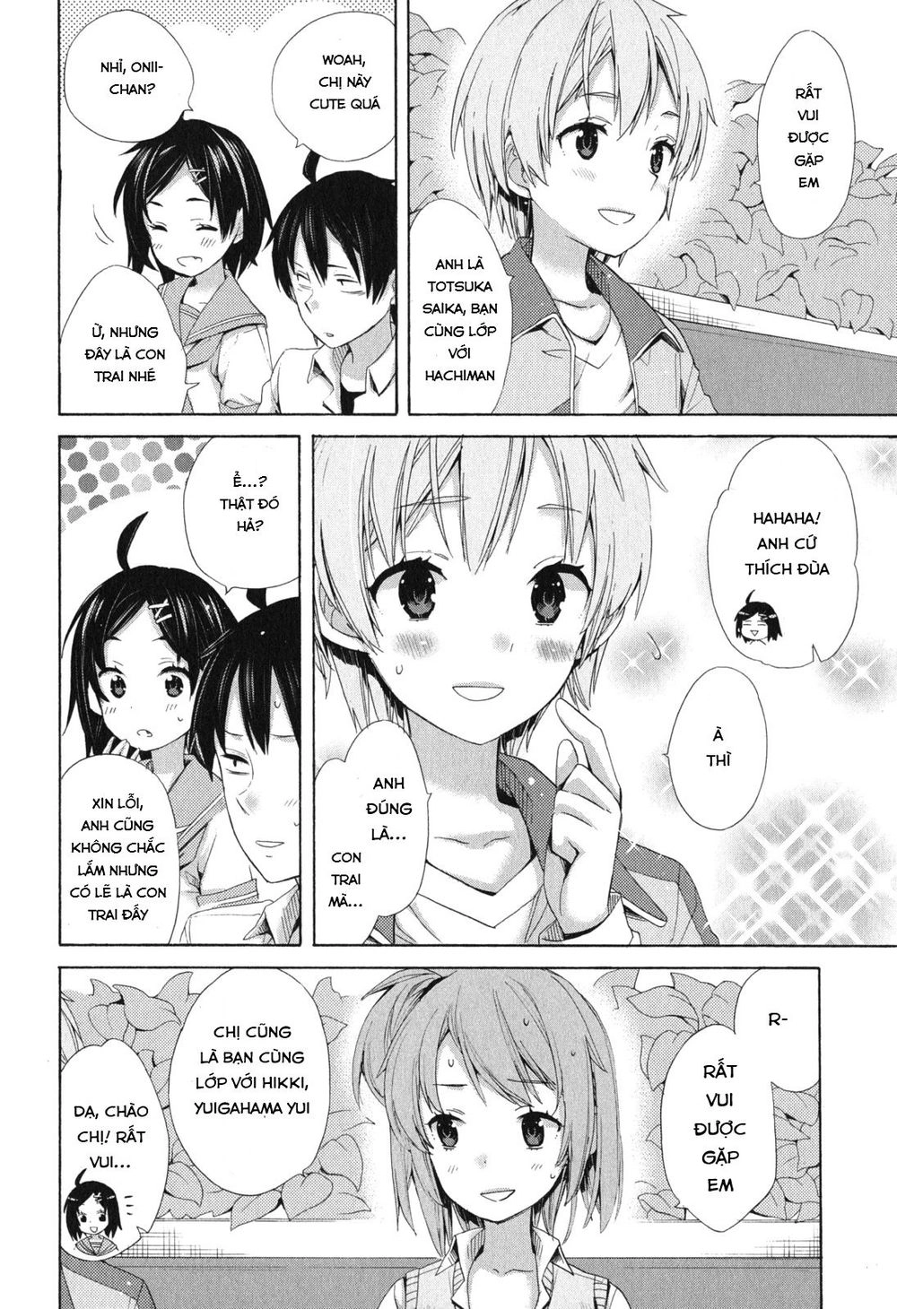 Chuyện Tình Thanh Xuân Bi Hài Của Tôi Quả Nhiên Là Sai Lầm Chapter 10 - 15