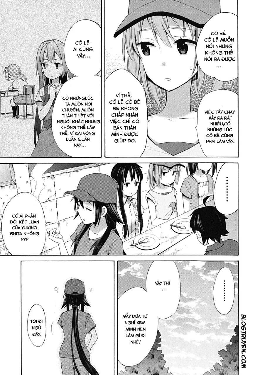 Chuyện Tình Thanh Xuân Bi Hài Của Tôi Quả Nhiên Là Sai Lầm Chapter 15 - 22