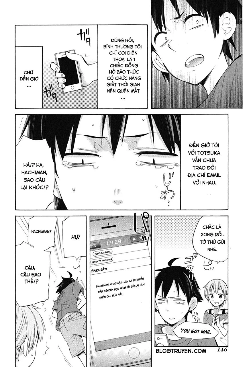 Chuyện Tình Thanh Xuân Bi Hài Của Tôi Quả Nhiên Là Sai Lầm Chapter 16 - 5