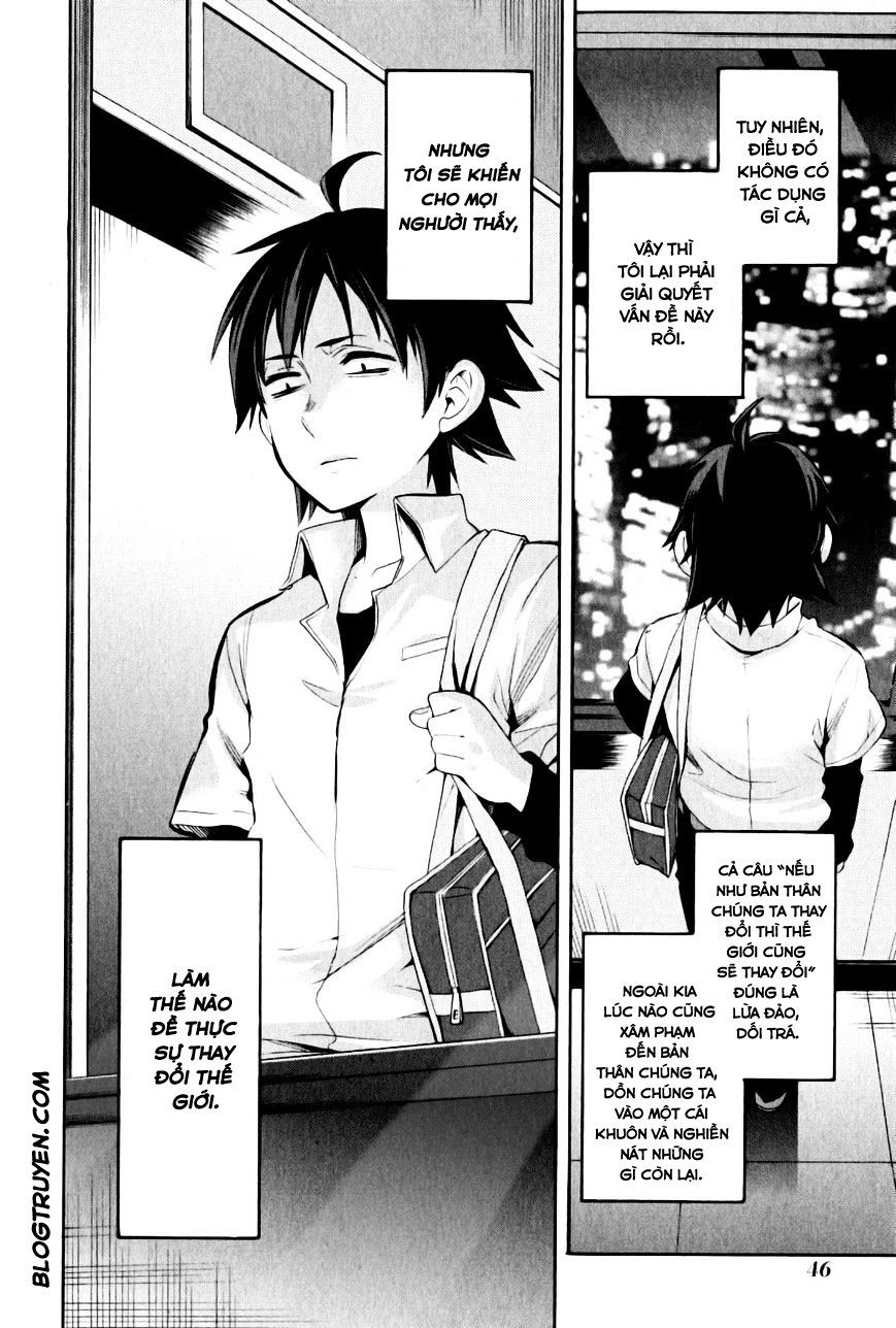 Chuyện Tình Thanh Xuân Bi Hài Của Tôi Quả Nhiên Là Sai Lầm Chapter 23 - 21