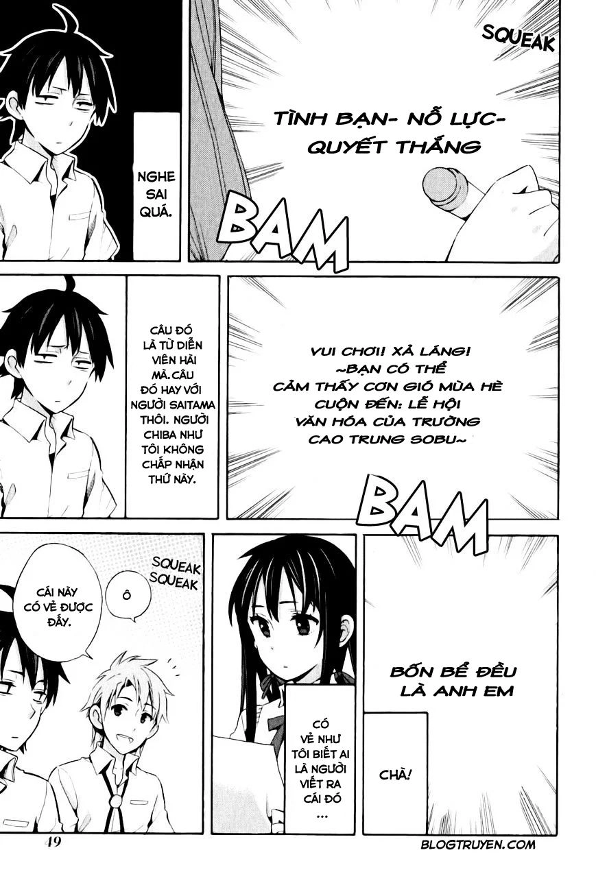 Chuyện Tình Thanh Xuân Bi Hài Của Tôi Quả Nhiên Là Sai Lầm Chapter 23 - 24