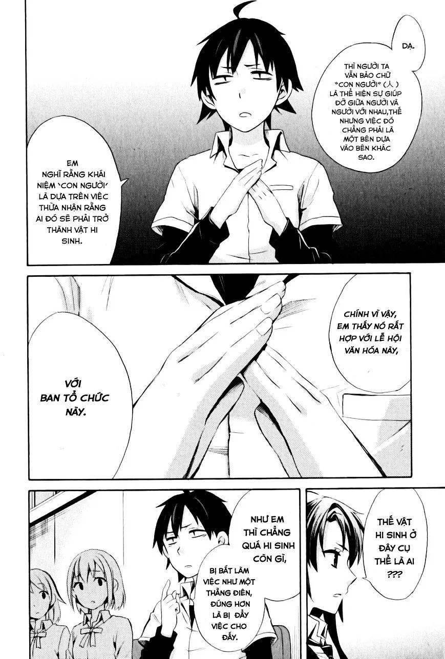 Chuyện Tình Thanh Xuân Bi Hài Của Tôi Quả Nhiên Là Sai Lầm Chapter 23 - 29