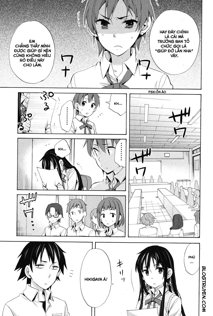 Chuyện Tình Thanh Xuân Bi Hài Của Tôi Quả Nhiên Là Sai Lầm Chapter 23 - 30