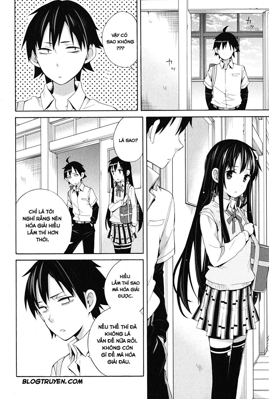 Chuyện Tình Thanh Xuân Bi Hài Của Tôi Quả Nhiên Là Sai Lầm Chapter 23 - 33