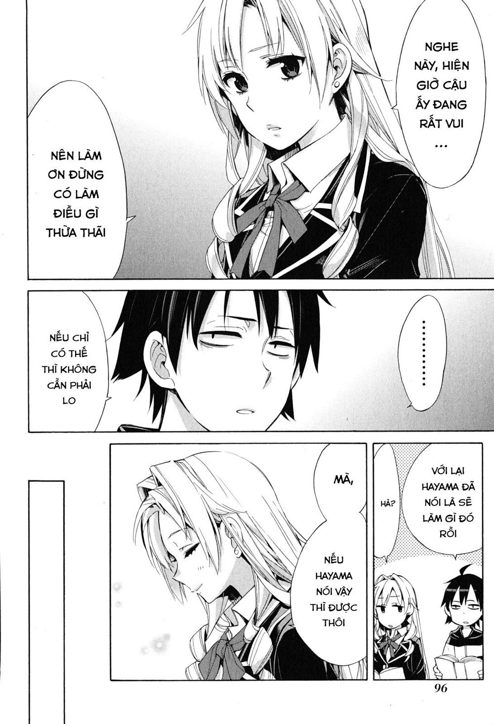 Chuyện Tình Thanh Xuân Bi Hài Của Tôi Quả Nhiên Là Sai Lầm Chapter 28 - 31