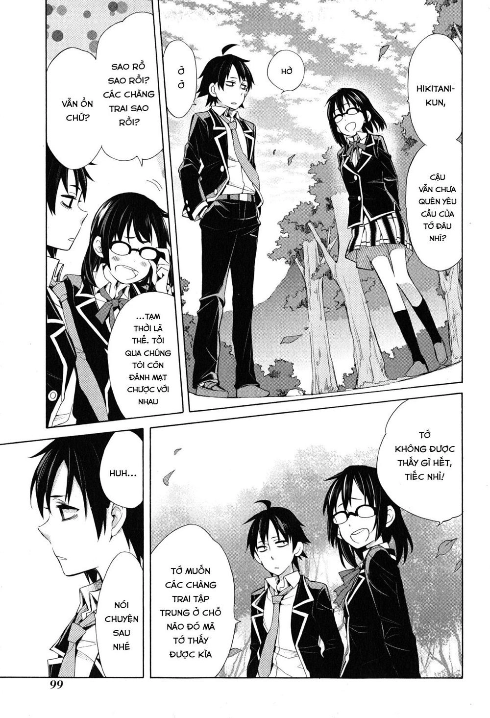 Chuyện Tình Thanh Xuân Bi Hài Của Tôi Quả Nhiên Là Sai Lầm Chapter 28 - 34