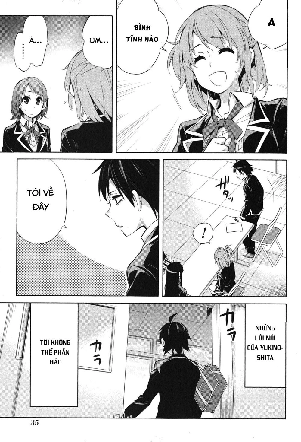 Chuyện Tình Thanh Xuân Bi Hài Của Tôi Quả Nhiên Là Sai Lầm Chapter 31 - 34