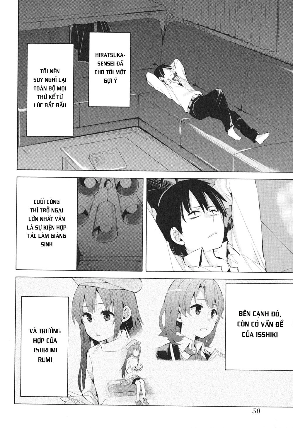 Chuyện Tình Thanh Xuân Bi Hài Của Tôi Quả Nhiên Là Sai Lầm Chapter 40 - 4