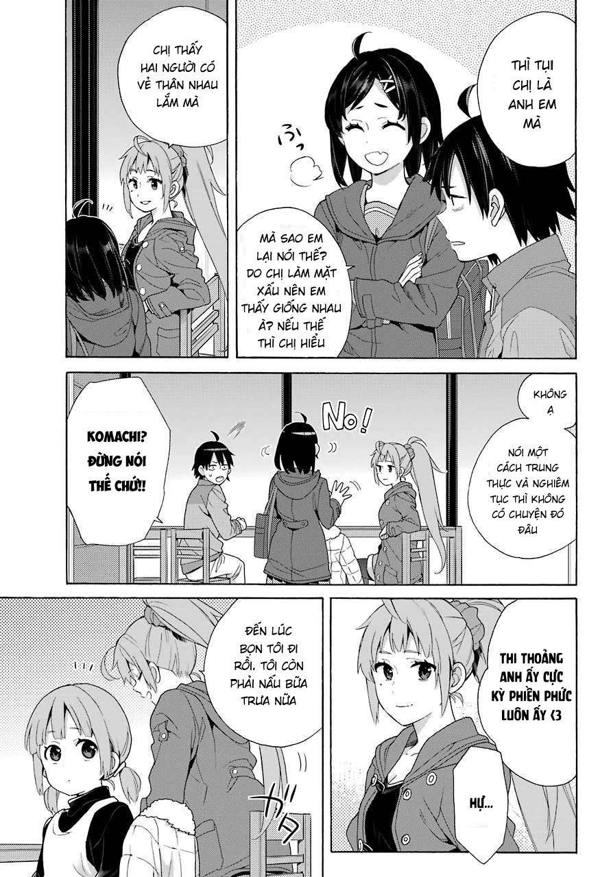 Chuyện Tình Thanh Xuân Bi Hài Của Tôi Quả Nhiên Là Sai Lầm Chapter 63 - 17