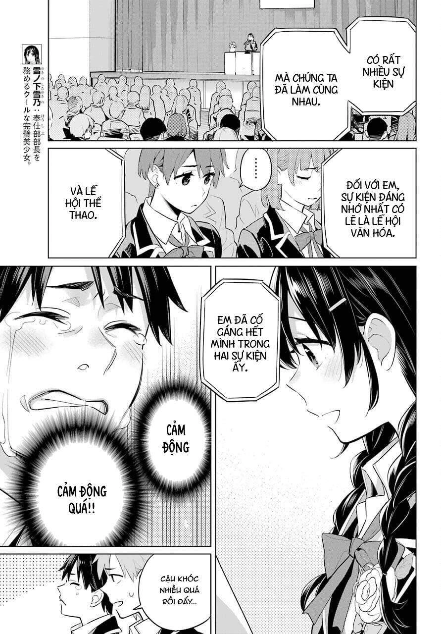 Chuyện Tình Thanh Xuân Bi Hài Của Tôi Quả Nhiên Là Sai Lầm Chapter 97 - 11