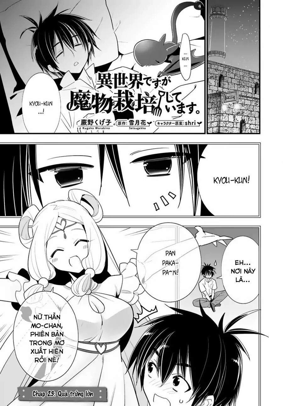 Isekai Desu Ga Mamono Saibai Shiteimasu Chapter 23 - 3