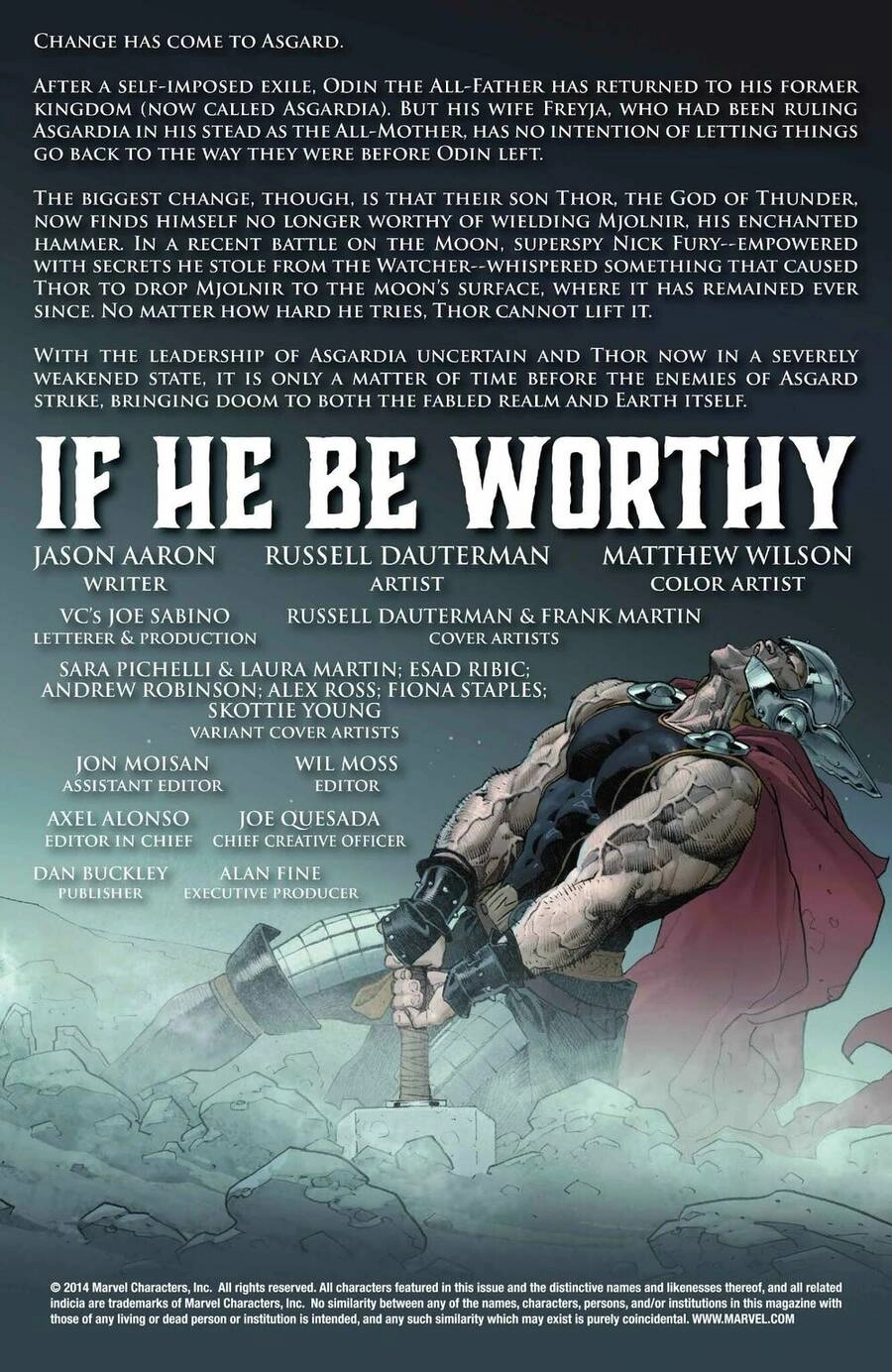 Thor 2015 Chapter 1 - 6