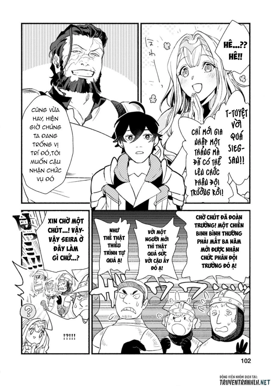 Sono Monban, Saikyou Nitsuki: Tsuihou Sareta Bougyo Ryoku 9999 No Senshi, Ou Miyako No Monban Chapter 4.1 - 12