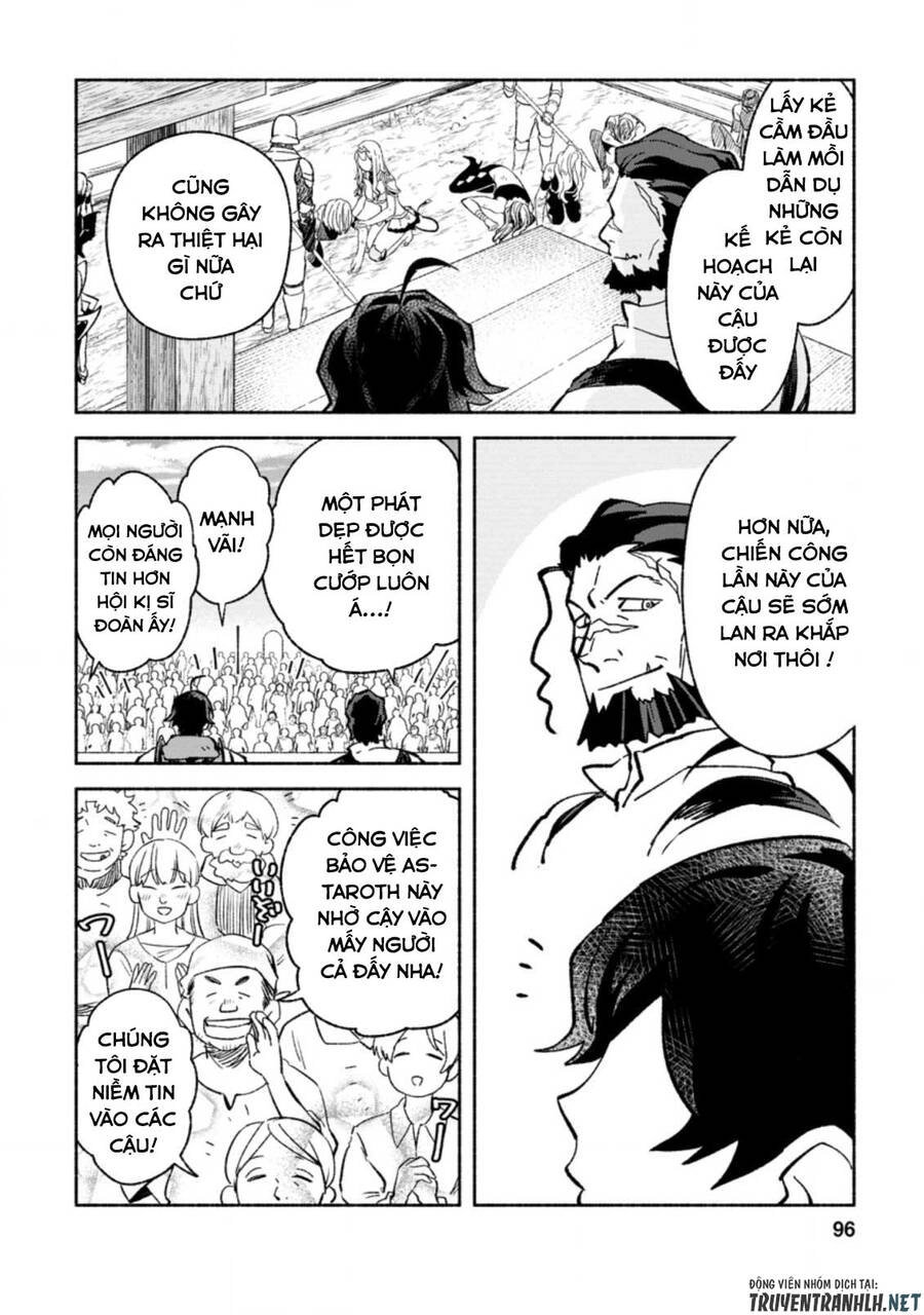 Sono Monban, Saikyou Nitsuki: Tsuihou Sareta Bougyo Ryoku 9999 No Senshi, Ou Miyako No Monban Chapter 8 - 36