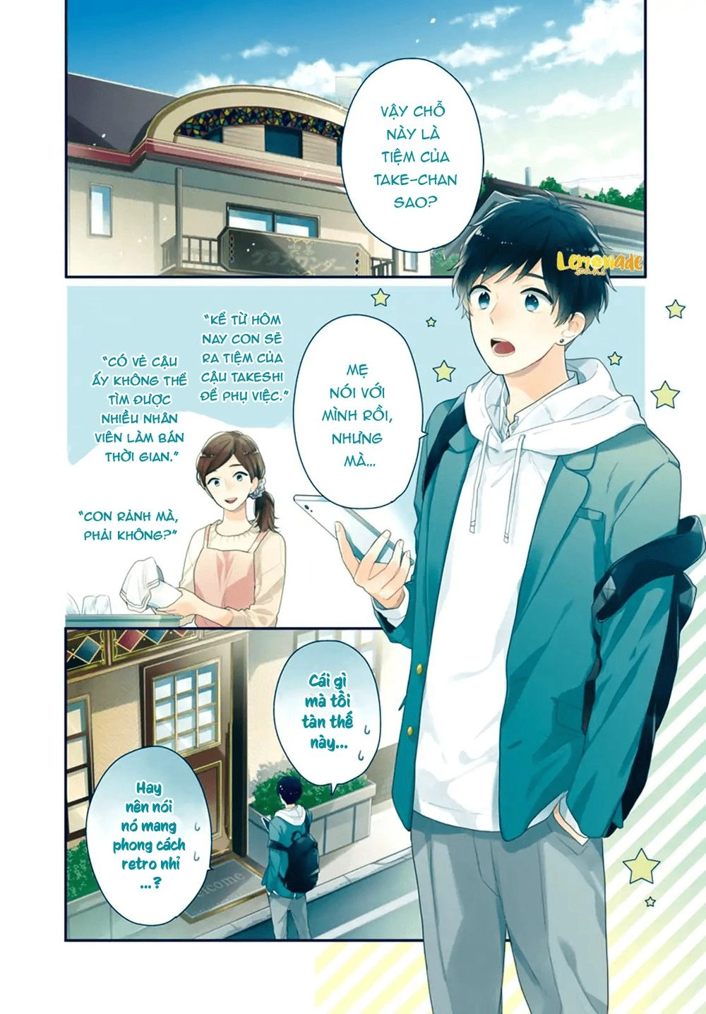 Soko No Koisuru Baitosho-Kun Chapter 1 - 5