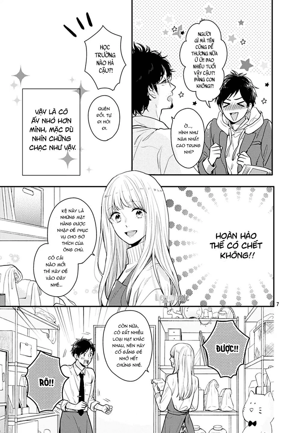 Soko No Koisuru Baitosho-Kun Chapter 1 - 10