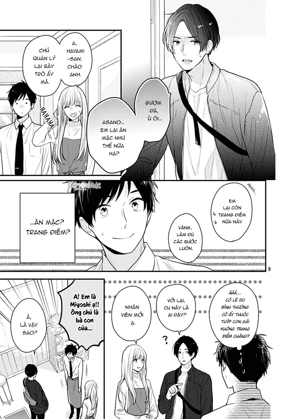 Soko No Koisuru Baitosho-Kun Chapter 1 - 12