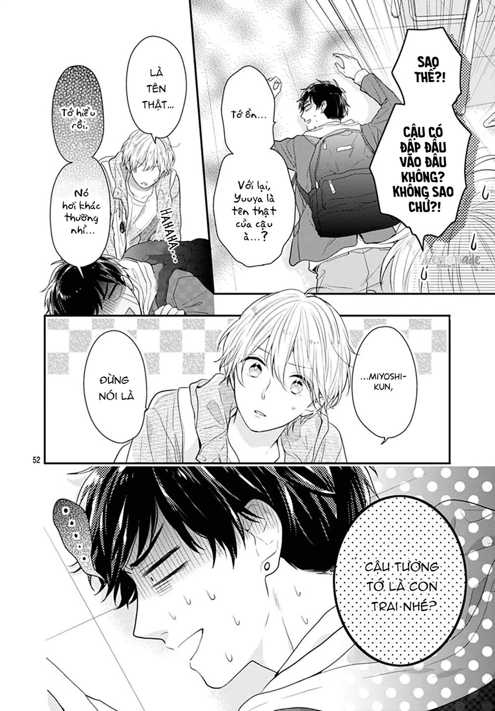 Soko No Koisuru Baitosho-Kun Chapter 1 - 55