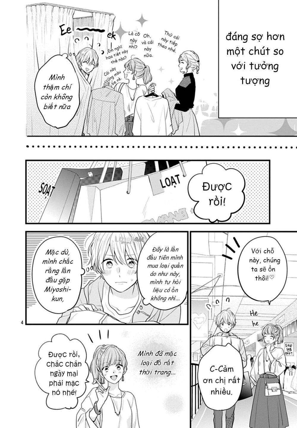 Soko No Koisuru Baitosho-Kun Chapter 4 - 5