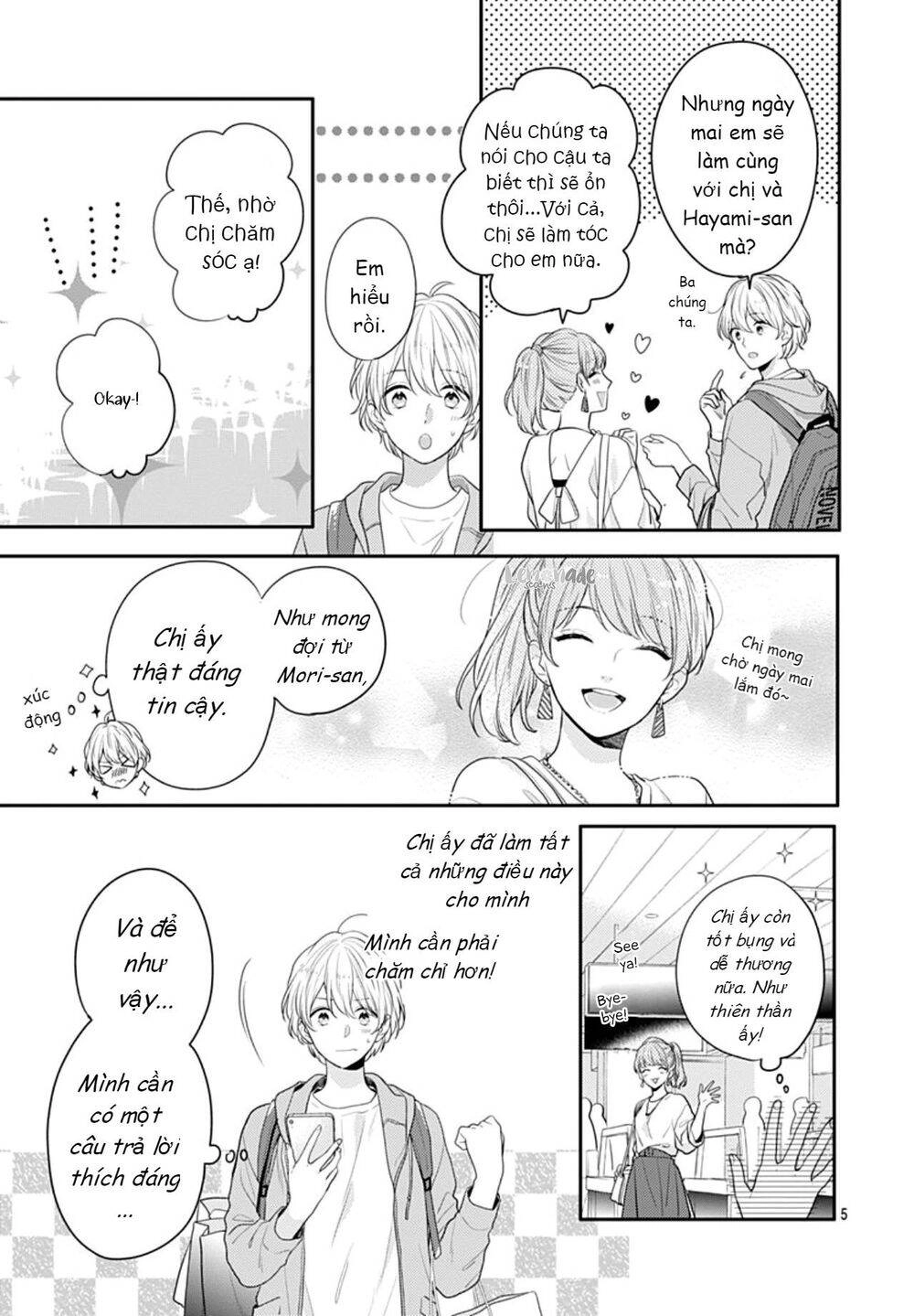 Soko No Koisuru Baitosho-Kun Chapter 4 - 6