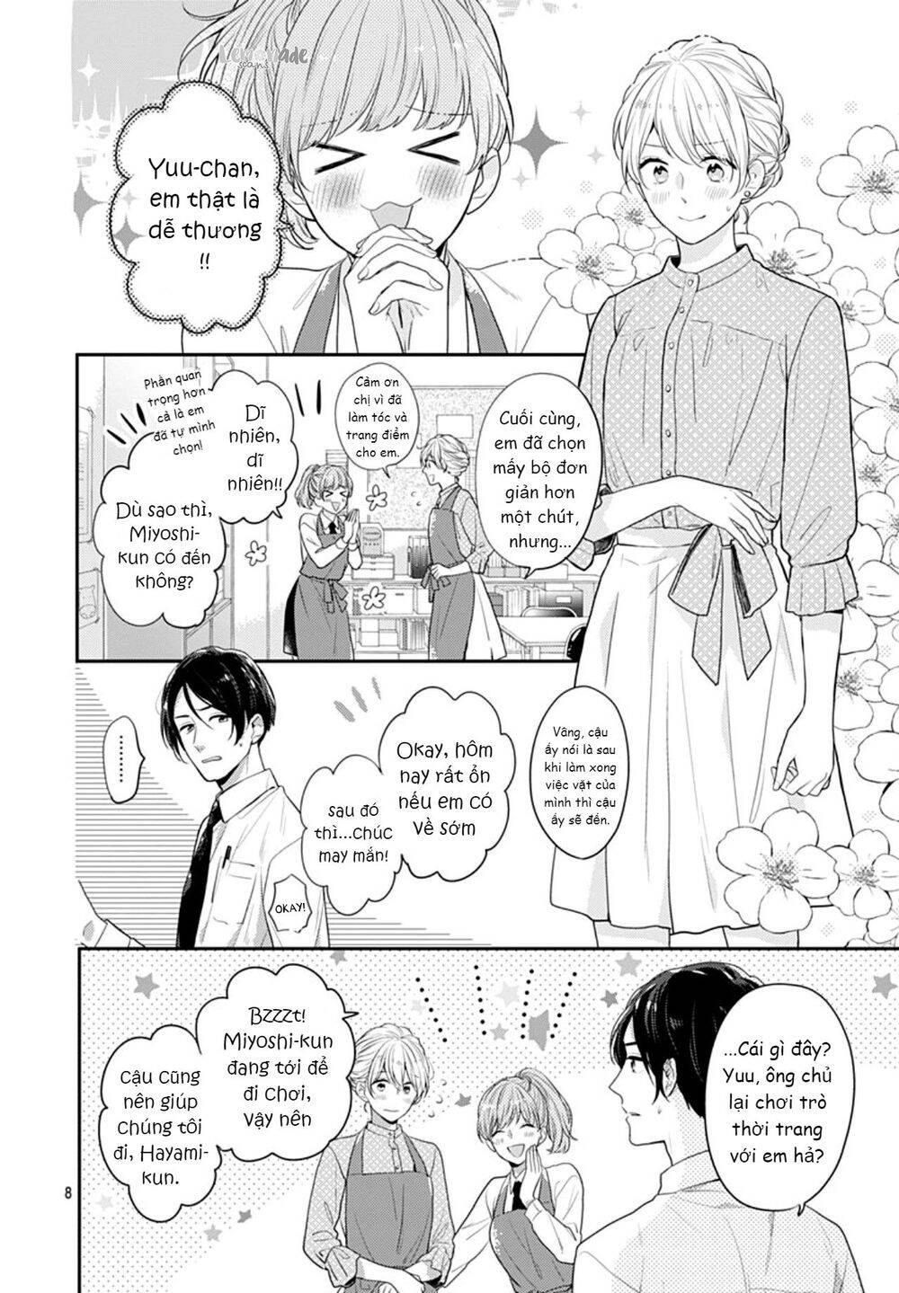Soko No Koisuru Baitosho-Kun Chapter 4 - 9